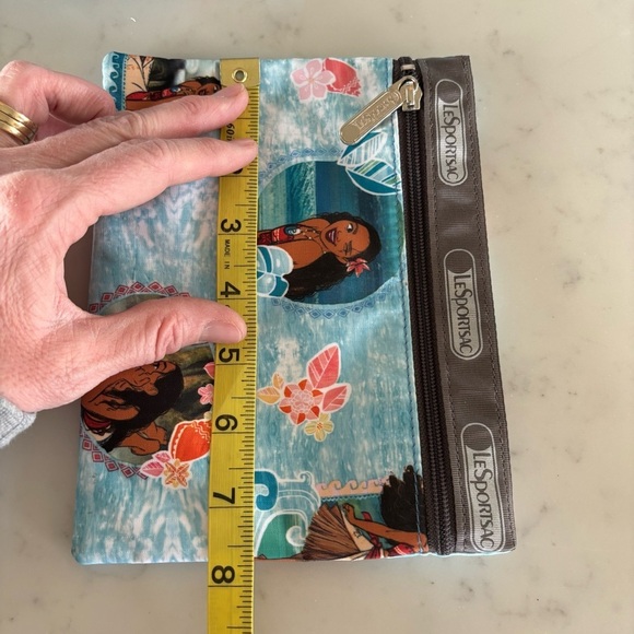 Disney Moana Lesportsac Purse and Pouch - Picture 8 of 14